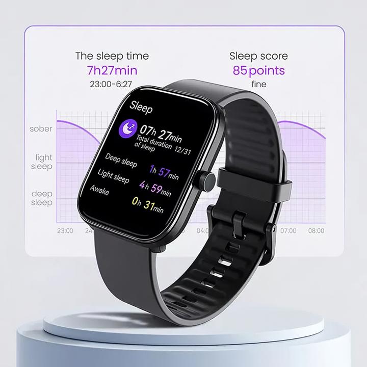 Actual product image Haylou Smart Watch GST Lite Black (19276.26 mm)