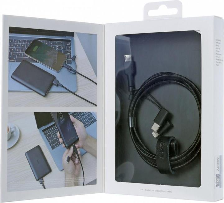 Produktbild Aukey CB-BAL5 (1.20 m, USB 2.0)