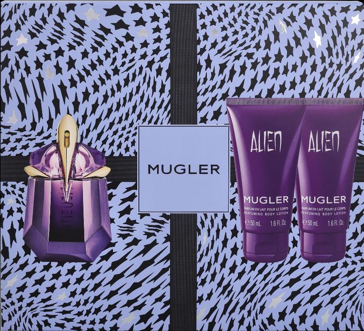 Actual product image Thierry Mugler Set Alien Eau de Parfum 30ml + 2x Body Lotion 50ml (Eau de parfum, 130 ml)
