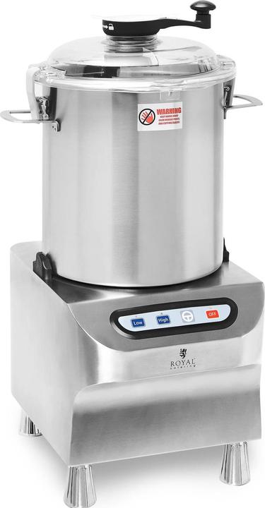 Produktbild Royal Catering Tischkutter Küchencutter Kutter Küchenmaschine Küchencutter 18 L Edelstahl