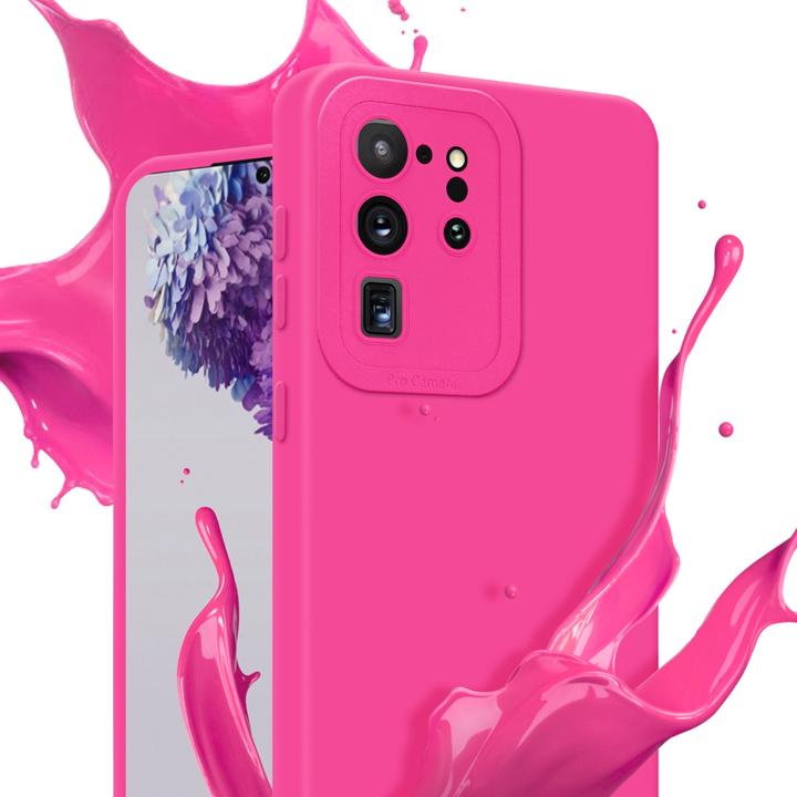 Productafbeelding Cadorabo Hoesje voor Samsung Galaxy S20 ULTRA in TPU Fluid LM162 Style (Samsung Galaxy S20 Ultra)