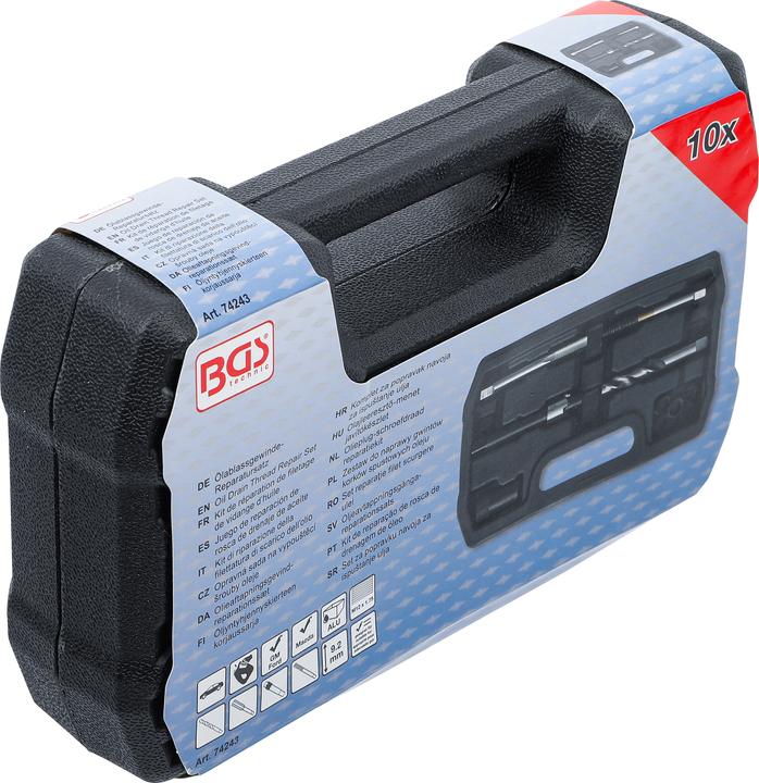 Produktbild BGS Reparatursatz für Öl-Ablass-Gewinde | für Aluminium-Ölwannen | M12 x 1,75 mm