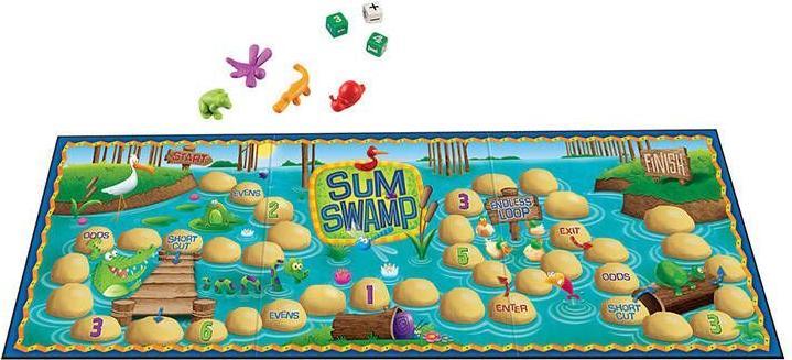 Produktbild Learning Resources Matematyczna gra planszowa Sum Swamp LER 5052