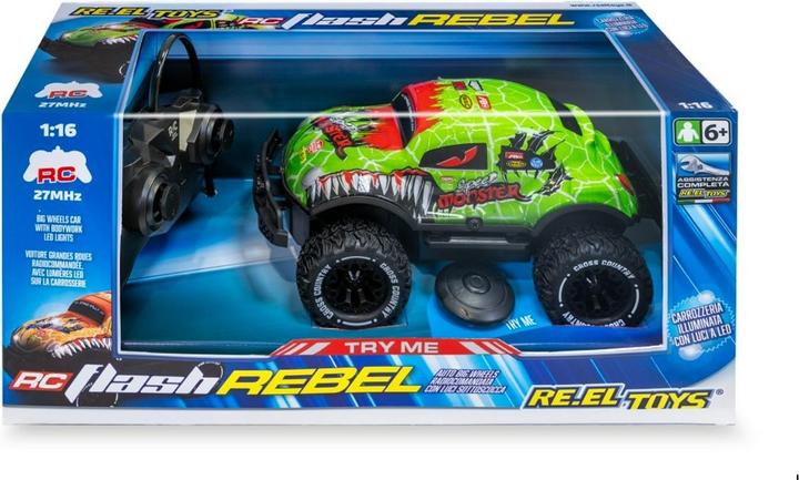 Actual product image Re.Eltoys FLASH REBEL: Radio-controlled off-road vehicle Sc.1:20 with lights - CM 18