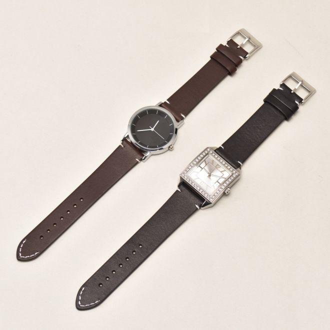 Produktbild Mu Prime Elegant Series Echtleder Ersatz Armband (18 mm, Echtleder)