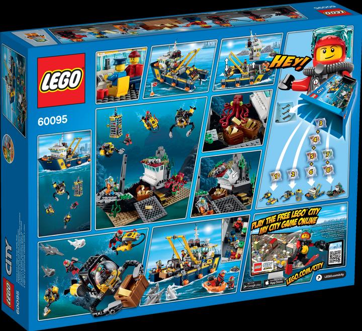 Produktbild LEGO Tiefsee-Expeditionsschiff (60095, LEGO Seltene Sets, LEGO City)