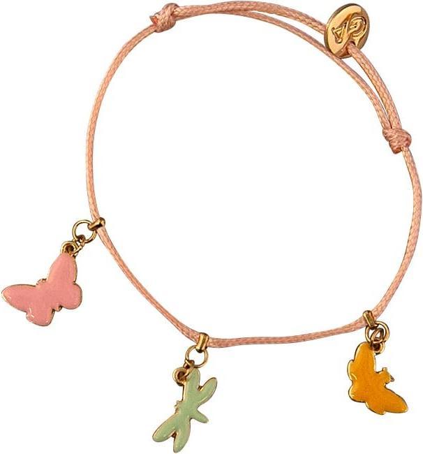 Immagine prodotto Global Affairs Bracciale per bambini, farfalle (Lega di zinco con smalto)