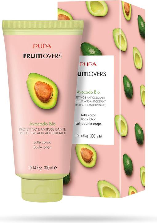 Actual product image Pupa Milano Fruit Lovers Body Milk 001 Avocado 300ml (Body lotion, 300 ml)