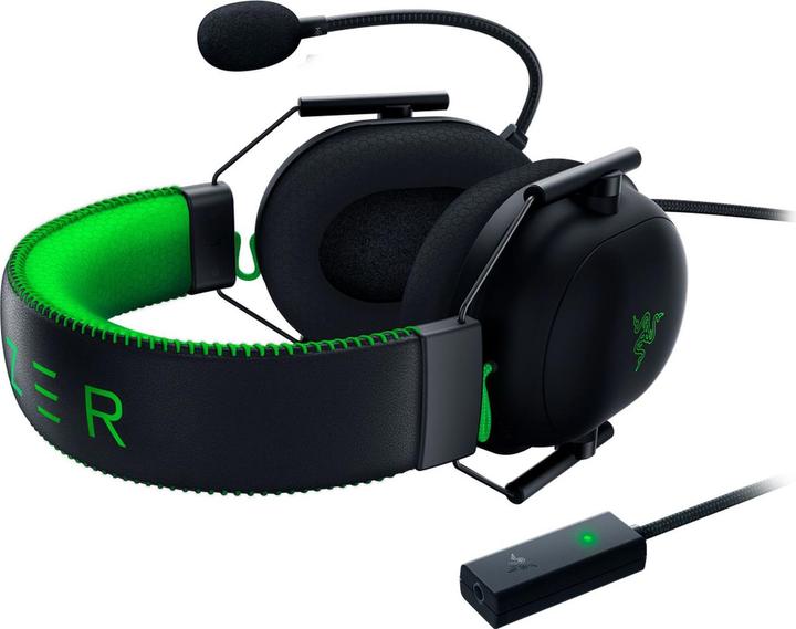 Actual product image Razer Multiplatform BlackShark V2 Special Edition, on-ear, microphone, black (Cable)