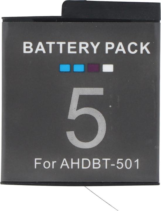 Immagine prodotto AccuCell Batteria GoPro Hero 5, AABAT-001 (Accumulatore di carica elettrica)