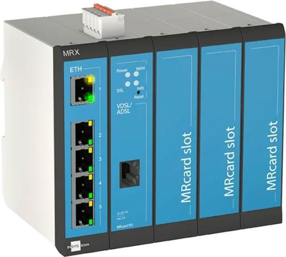 Image du produit Insys Les routeurs smart MRX combinent une sécurité informatique de niveau KRITIS et une technologie de