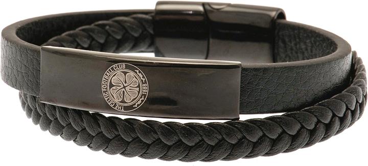 Image du produit Celtic FC Bracelet en cuir (20 cm, Matériau 100% synthétique)