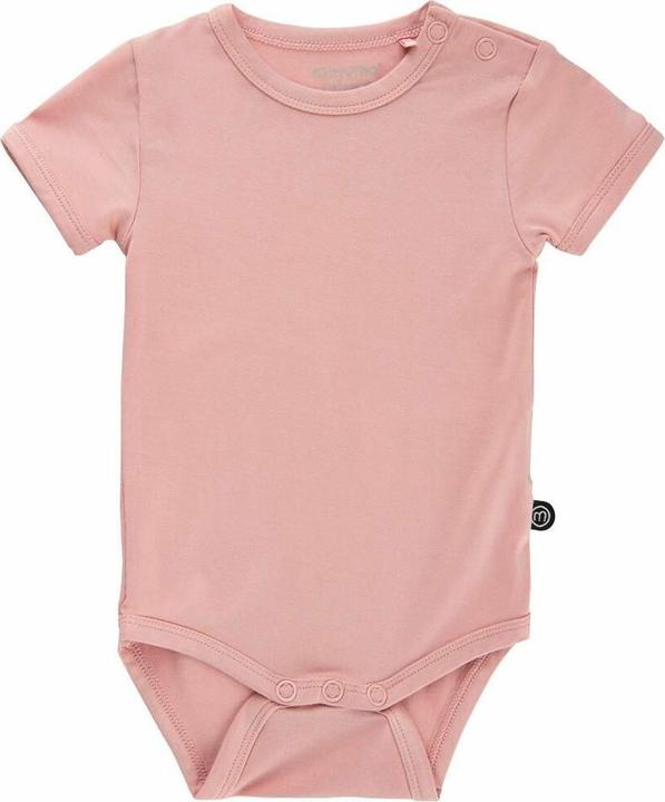 Produktbild Minymo Kurzarm-Body Bamboo Misty Rose Gr. 80 (80)