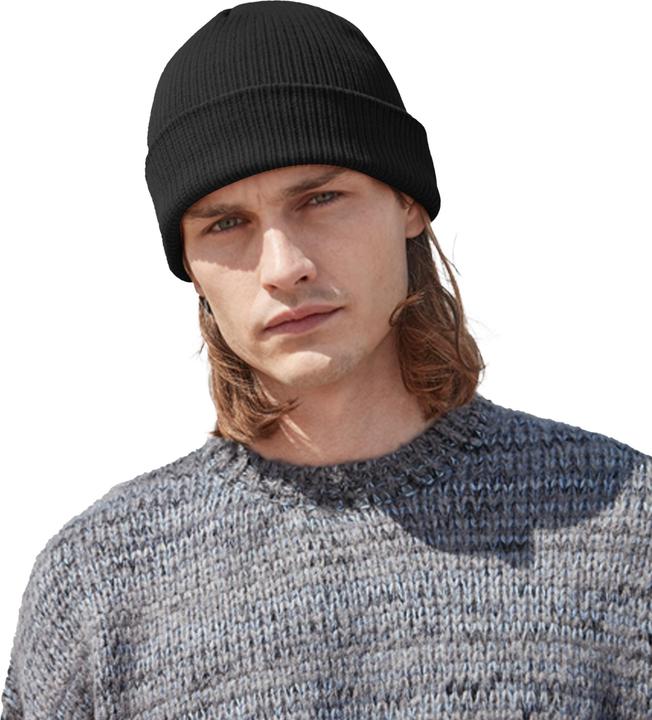 Immagine prodotto Beechfield Berretto unisex adulto in cotone organico a maglia fine