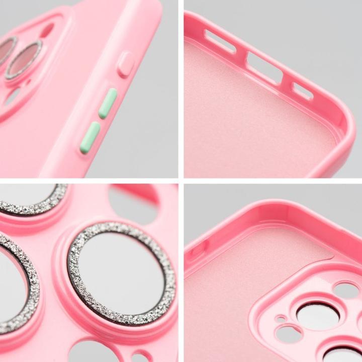 Immagine prodotto OEM Back panel cover Case PASTEL SHINE for IPHONE 15 Pro pink (Sudario, iPhone 15 Pro)