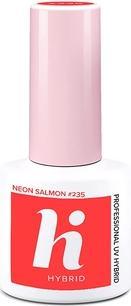 Actual product image Hi Lacquer 235 Neon Salmon 5ml (Neon salmon)