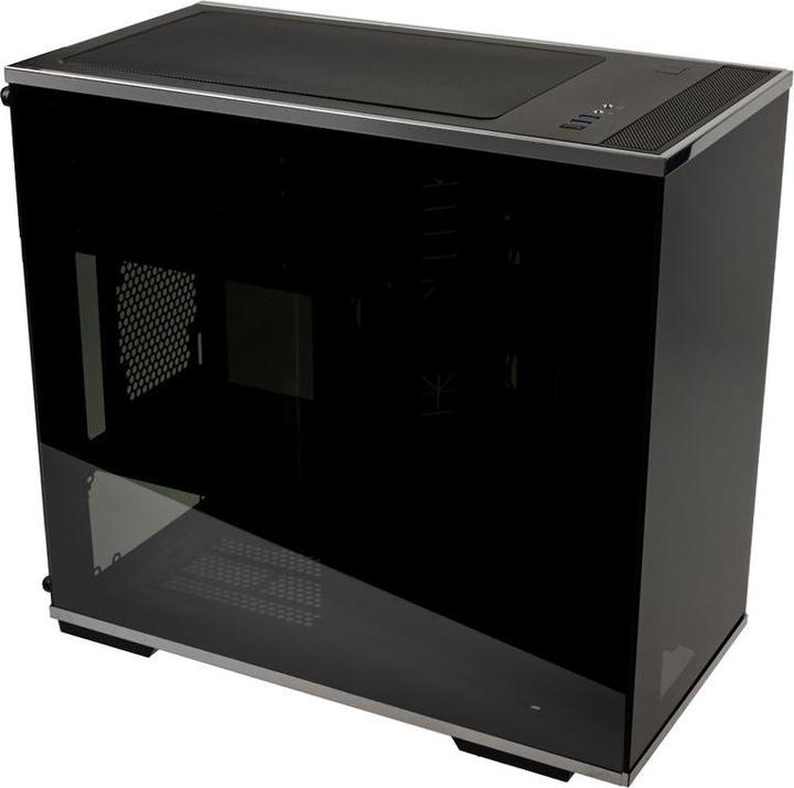 Produktbild Silverstone SST-LD01B Lucid Micro ATX Tower, TG (Mini-ITX, Mini-DTX)