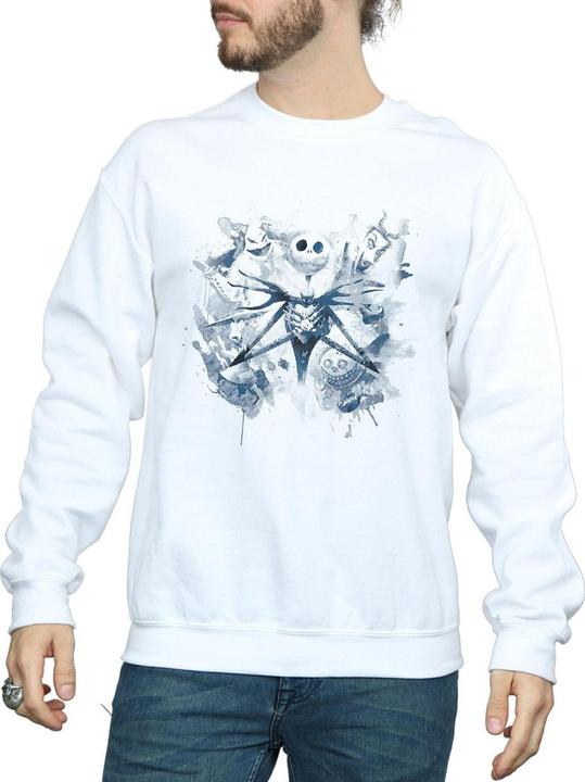 Produktbild Disney Nightmare Before Christmas Paint Spray Carers Sweatshirt (XL)