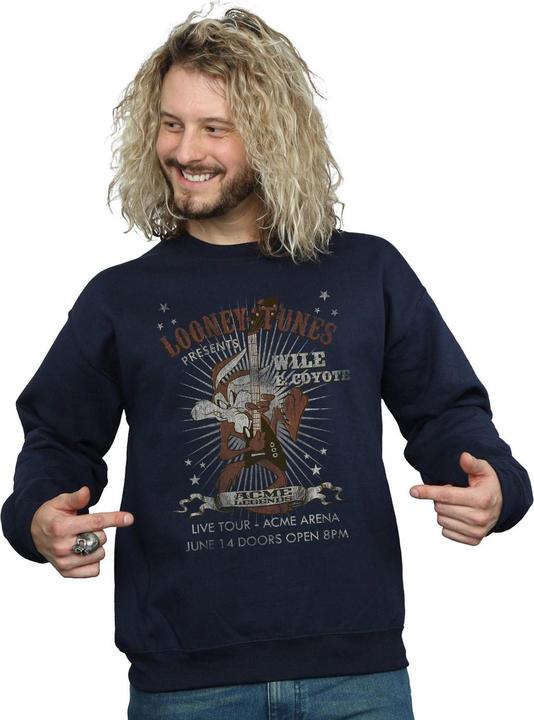Produktbild Looney Tunes Wile E Coyote Guitar Sweatshirt (L)