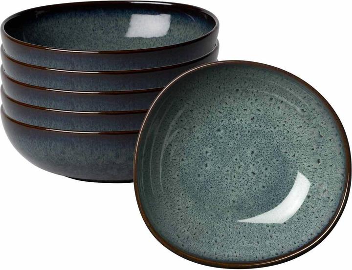 Actual product image Villeroy & Boch Snack Bowl Lave 6 pieces, Grey