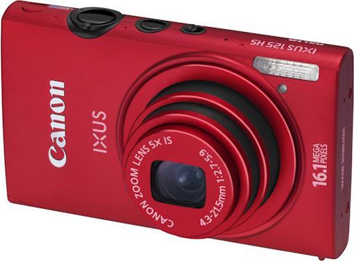 Actual product image Canon IXUS 125 HS, 16MP, 5x zoom, FullHD movies (1/2,3'')