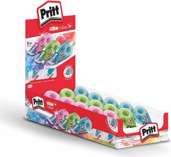 Actual product image Pritt Correction roller Micro, in a display of 15