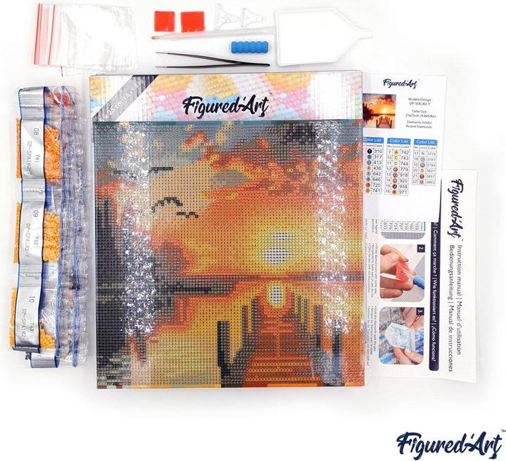 Immagine prodotto Figured'Art Mini Diamond Painting - Tucano Tropicale