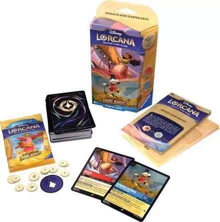 Image du produit Disney Lorcana Trading Card Game : Set 3 - Starter Deck A (anglais) (Anglais, Pont)