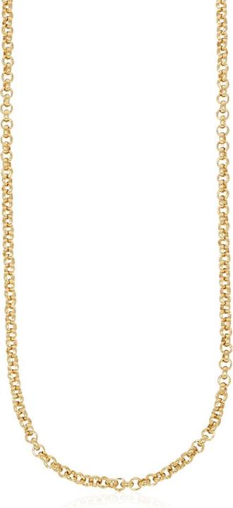 Produktbild Xen Erbskette 42-45 cm lang aus 925 Silber gelbvergoldet (925 Sterling Silber, 42 - 45 cm)