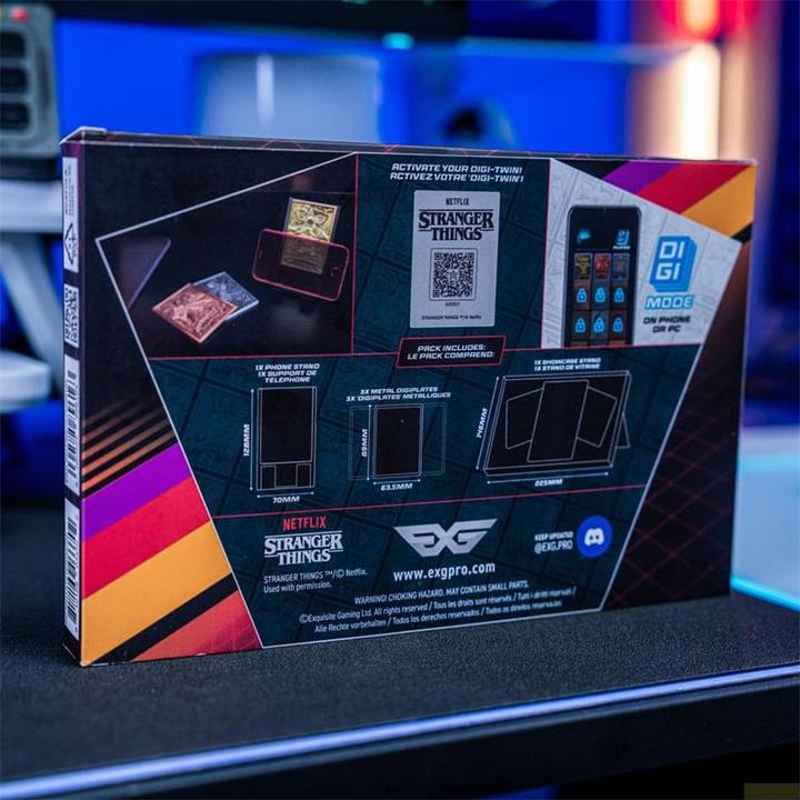 Produktbild Exquisite Gaming Stranger Things Digiplates Smartphone-Ständer Generation 1 Starter Pack