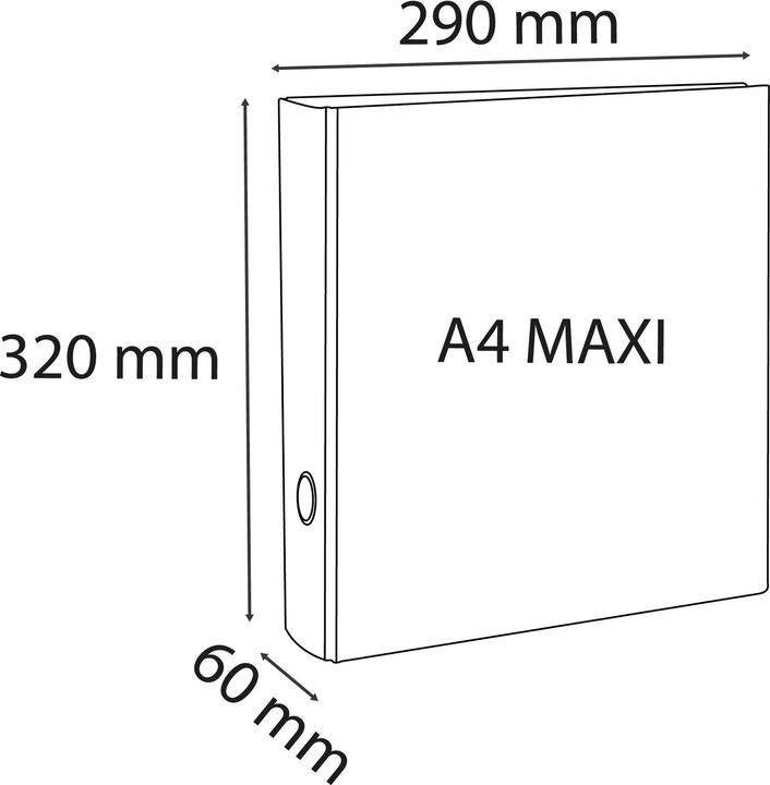 Produktbild Exacompta Ringbücher (A4, 60 mm, 1 Stück)