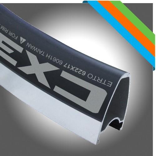 Alexrims CX30 700X24OTW RIM. Schwarzer CNC Bok (neu) (275.59")