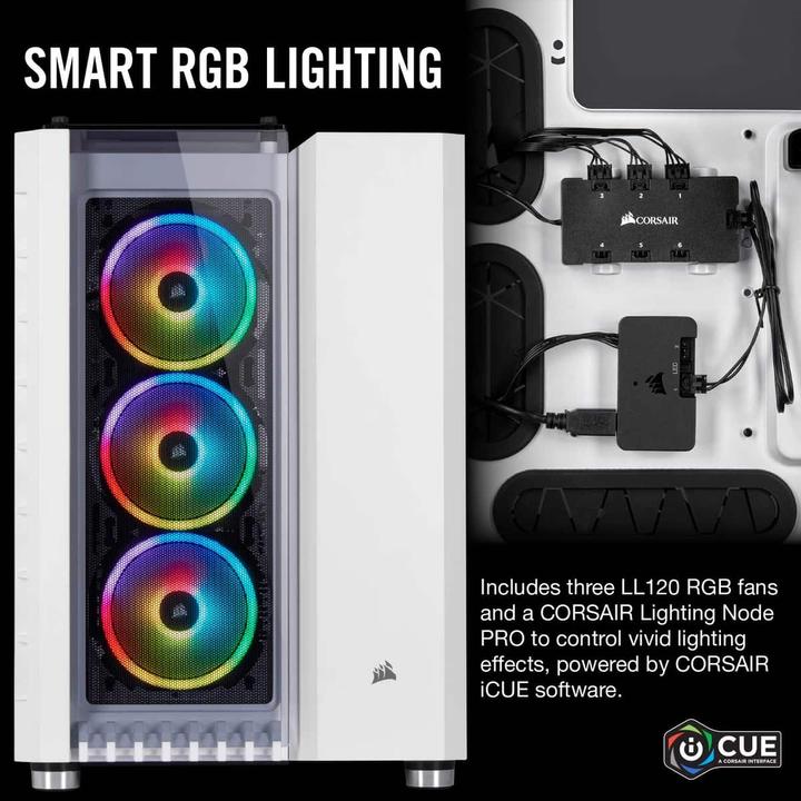 Actual product image Corsair 680X RGB (ATX, mATX, Mini-ITX, E-ATX)