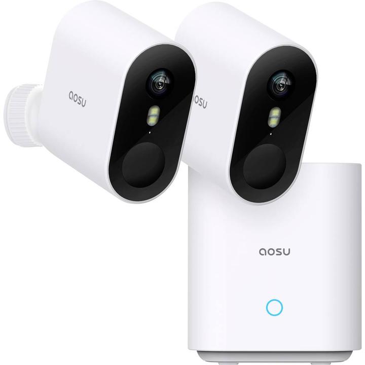 Image du produit Aosu C6P C6P0.WAEU02000 Kit caméra de surveillance IP WLAN 2048 x 1536 pixels (2048 x 1536 pixels)