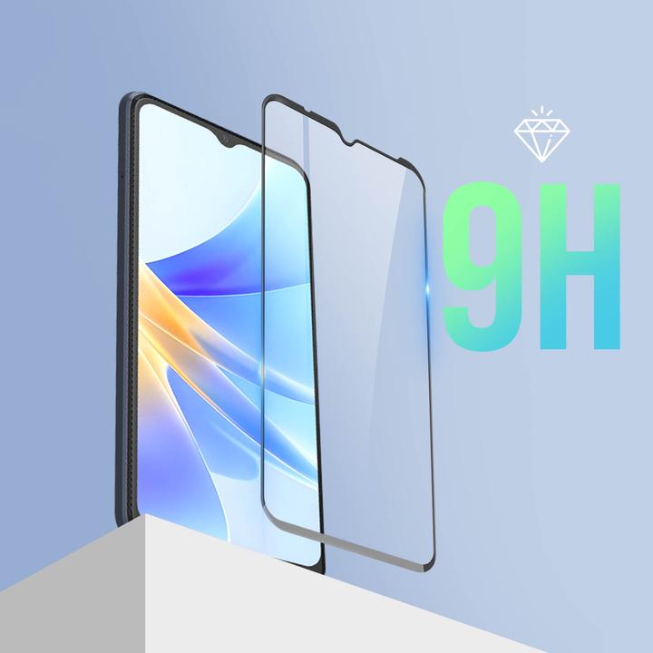 Actual product image Avizar Protective glass film 9H (1 Piece, Oppo A17k)