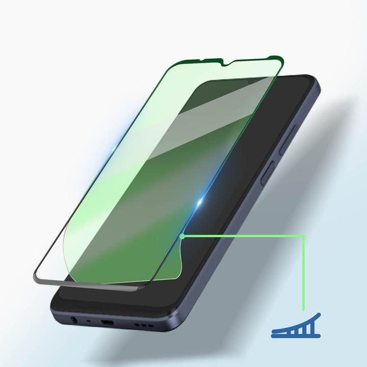 Actual product image Avizar Protective glass film 9H (1 Piece, Oppo A17k)