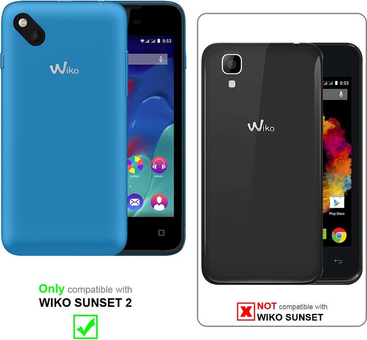 Produktbild Cadorabo Displayschutzglas (1 Stück, Wiko Sunset 2)