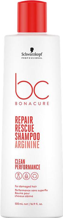 Actual product image Schwarzkopf BC Repair Rescue - Shampoo (500 ml, Liquid shampoo)