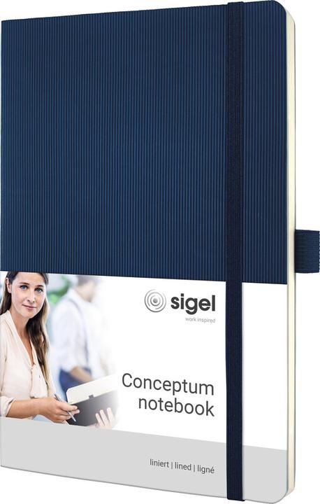 Actual product image Sigel Notebook CONCEPTUM Softcover Softwave (A5, Lined, Soft cover)