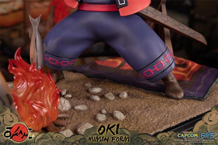 Actual product image First 4 Figures Okami statuette Oki (Human Form) 38 cm