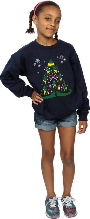 Immagine prodotto Elf Christmas Tree Felpa Ragazze (152, 158)