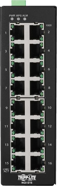 Immagine prodotto Eaton TRIPPLITE Switch Gigabit Ethernet industriale gestito a 16 porte Lite - 10/100/1000mbps -10 a 60 (16 Porti)