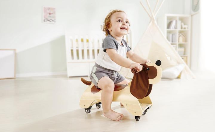 Productafbeelding Hape Gebogen houten hond