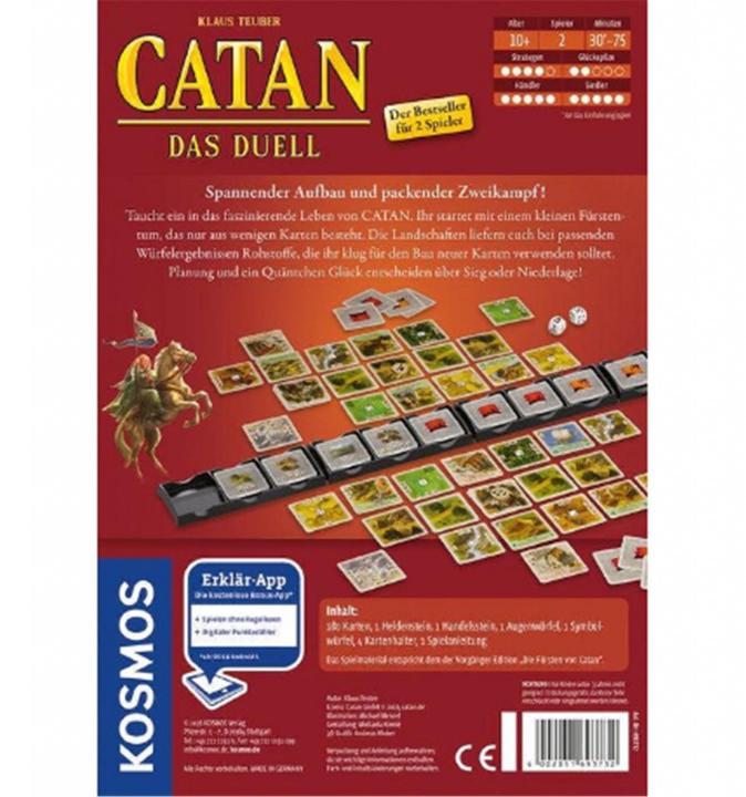Actual product image Kosmos Catan: The Duel (German)