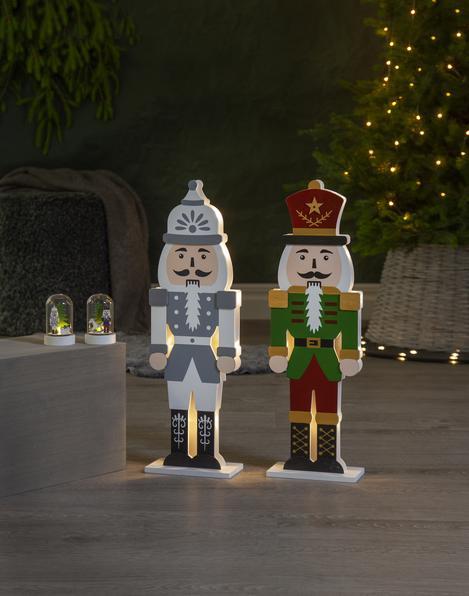 Image du produit Star Trading Casse-noisette LED décoratif 9 cm, 2 pièces
