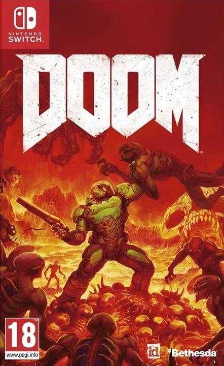 Produktbild Bethesda DOOM (code in a box) (ENG/POL) (Switch, Switch Lite, Switch OLED, EN)
