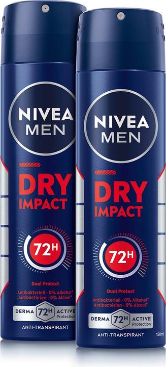 Produktbild NIVEA Dry Impact Spray DUO (Spray, 300 ml)
