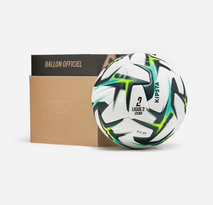 Kipsta Ligue 2 BKT 2024-2025 Official Match Ball with Box