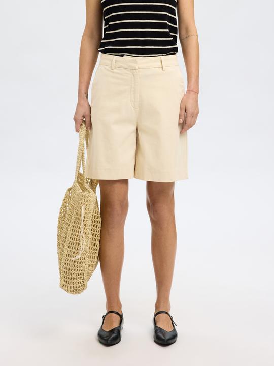 Actual product image Selected Femme Wide Fit Højtaljede shorts (40)