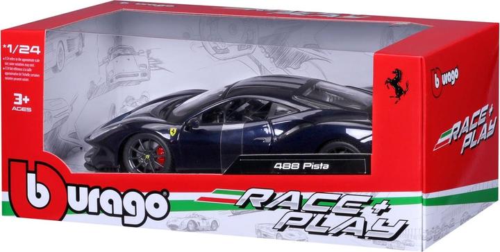 Image du produit Bburago Ferrari R&P 488 Pista 1/24 bleu